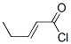 (E)-1-Chloro-2-pentene-1-one