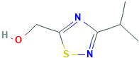 1,2,4-Thiadiazole-5-methanol,3-(1-methylethyl)-(9CI)