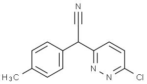 6-Chloro-Alpha-(4-Methylphenyl)-3-Pyridazineacetonitrile