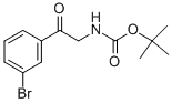 N-[2-(3-溴苯基)-2-氧代乙基]氨基甲酸1,1-二甲基乙酯