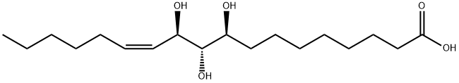 12-Octadecenoic acid, 9,10,11-trihydroxy-, (9S,10S,11R,12Z)-