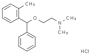 2-Dimethylaminoethyl 2-methylbenzhydryl ether hydrochloride