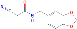 N-(1,3-Benzodioxol-5-ylmethyl)-2-cyanoacetamide