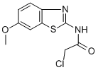 2-氯-N-(6-甲氧基-苯并噻唑-2-基)-乙酰胺