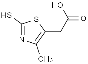 2-巯基-4-甲基-5-噻唑乙酸