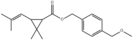 2,2-二甲基-3-(2-甲基-1-丙烯基)-环丙烷羧酸 4-(甲氧甲基)-苄基酯