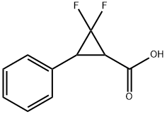 2,2-二氟-3-苯基环丙烷-1-羧酸