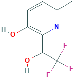 3-Hydroxy-2-(1-hydroxy-2,2,2-trifluoroethyl)-6-methylpyridine