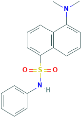 1-Naphthalenesulfonamide, 5-(dimethylamino)-N-phenyl-