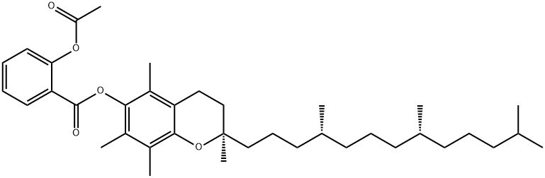 [2R-[2R*(4R*,8R*)]]-3,4-dihydro-2,5,7,8-tetramethyl-2-(4,8,12-trimethyltridecyl)-2H-1-benzopyran-6-yl 2-acetoxybenzoate