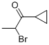 1-Propanone, 2-bromo-1-cyclopropyl- (9CI)