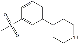 4-(3-(Methylsulfonyl)phenyl)piperidine