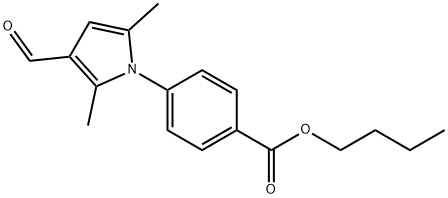 Butyl 4-(3-formyl-2,5-dimethyl-1H-pyrrol-1-yl)benzoate