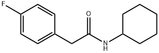 Benzeneacetamide, N-cyclohexyl-4-fluoro-