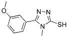 5-(3-甲氧苯基)-4-甲基-4H-1,2,4-三唑-3-硫醇