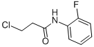 3-氯-N-(2-氟苯基)丙酰胺