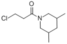 3-氯-1-(3,5-二甲基-1-哌啶基)丙-1-酮