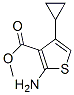 3-Thiophenecarboxylicacid,2-amino-4-cyclopropyl-,methylester(9CI)