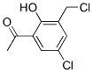 1-(5-CHLORO-3-CHLOROMETHYL-2-HYDROXY-PHENYL)-ETHANONE