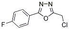 2-(CHLOROMETHYL)-5-(4-FLUOROPHENYL)-1,3,4-OXADIAZOLE