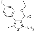 2-氨基-4-(4-氟-苯基)-5-甲基-噻吩-3-羧酸乙酯