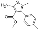 2-AMINO-5-METHYL-4-P-TOLYL-THIOPHENE-3-CARBOXYLIC ACID METHYL ESTER