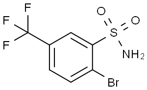 2-溴-5-(三氟甲基)苯磺酰胺