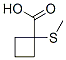 Cyclobutanecarboxylic acid, 1-(methylthio)- (9CI)