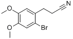 3-(2-BROMO-4,5-DIMETHOXYPHENYL)PROPANENITRILE