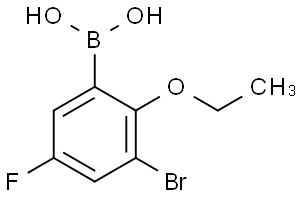 3-溴-2-乙氧基-5-氟苯基硼酸