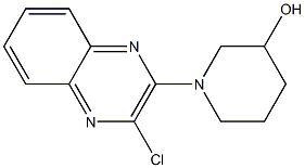 1-(3-Chloro-quinoxalin-2-yl)-piperidin-3-ol, 98+% C13H14ClN3O, MW: 263.72