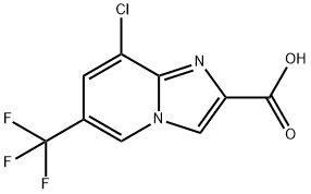 8-CHLORO-6-(TRIFLUOROMETHYL)IMIDAZO[1,2-A]PYRIDINE-2-CARBOXYLIC ACID