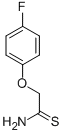 2-(4-FLUOROPHENOXY)ETHANETHIOAMIDE