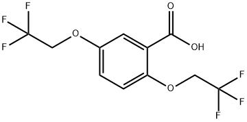 2,5-Di(2,2,2-trifluoroethoxy)benzoic acid