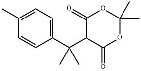 5-(2-p-tolylpropane)-(2,2)-dimethyl-(1,3)-dioxane-4,6-dione