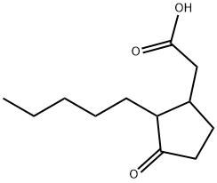 2-Amyl-3-(carboxymethyl)cyclopentanone2-Amyl-3-oxocyclopentaneacetic Acid3-(Carboxymethyl)-2-pentylcyclopentanone3-Oxo-2-pentylcyclopentaneacetic Acid