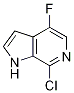 1H-Pyrrolo[2,3-c]pyridine, 7-chloro-4-fluoro-