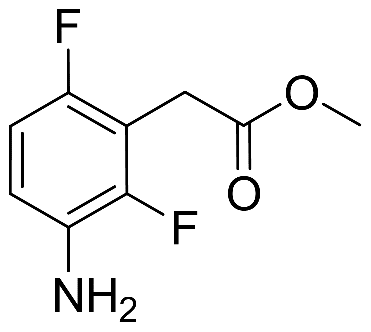 Benzeneacetic acid, 3-amino-2,6-difluoro-, methyl ester