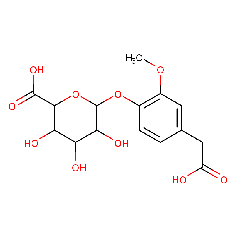 (2S,3S,4S,5R,6S)-6-[4-(carboxymethyl)-2-methoxyphenoxy]-3,4,5-trihydroxy-2-oxanecarboxylic acid