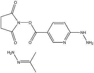 2,5-Dioxopyrrolidin-1-yl 6-(2-(propan-2-ylidene)hydrazinyl)nicotinate