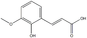 3-(2-hydroxy-3-methoxyphenyl)prop-2-enoicacid