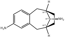 6,9-Methanobenzocyclooctene-2,11-diamine, 5,6,7,8,9,10-hexahydro-, (6R,9S,11S)-rel-