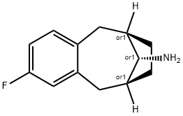 6,9-Methanobenzocycloocten-11-amine, 2-fluoro-5,6,7,8,9,10-hexahydro-, (6R,9S,11S)-rel-