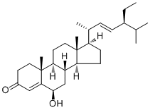 6-Hydroxystigmasta-4,22-dien-3-one