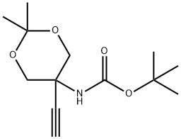tert-butylN-(5-ethynyl-2,2-dimethyl-1,3-dioxan-5-yl)carbamate