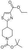 tert-Butyl 4-[4-(ethoxycarbonyl)-1,3-thiazol-2-yl]tetrahydro-1(2H)-pyridinecarboxylate