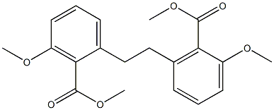 Benzoic Acid, 2,2'-(1,2-ethanediyl)bis[6-methoxy-,dimethylester]