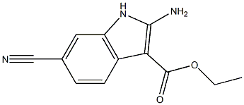 Ethyl 2-aMino-6-cyano-1H-indole-3-carboxylate