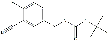 tert-Butyl 3-cyano-4-fluorobenzylcarbamate