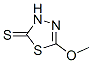 1,3,4-Thiadiazole-2(3H)-thione, 5-methoxy-